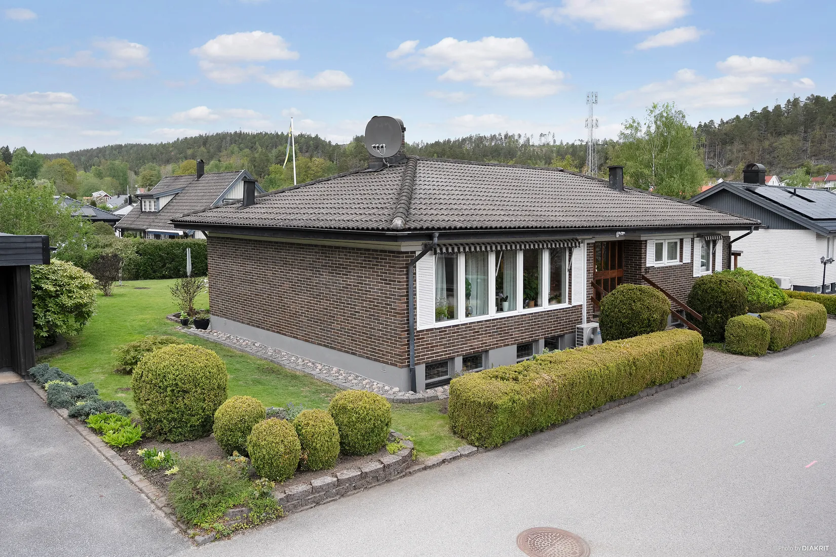 Villa, Glimmergatan 117, Tegelbruket, Alingsås