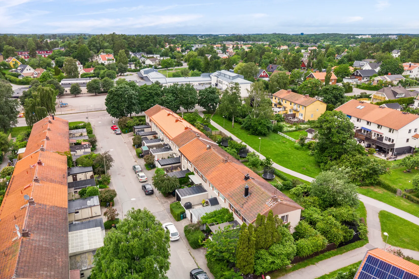 Villa, Radhus, Sämjevägen 54, Nälsta, Stockholm