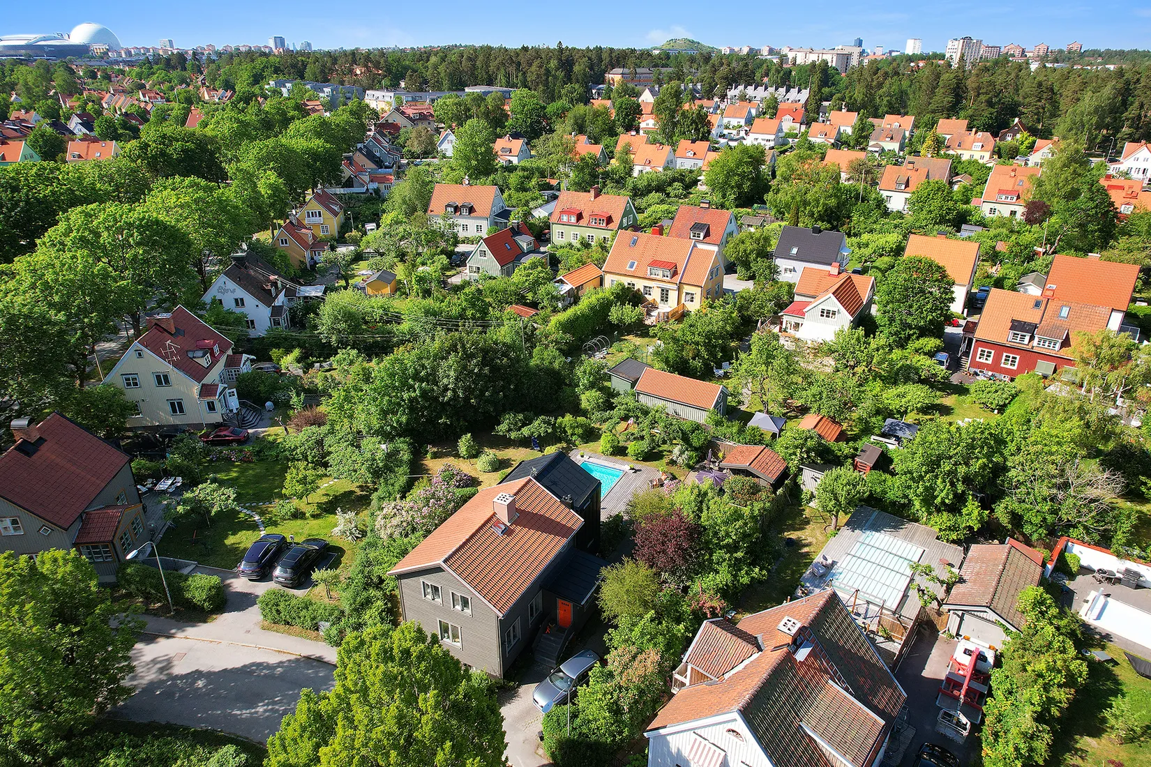 Villa, Stråvägen 3, Enskededalen, Stockholm