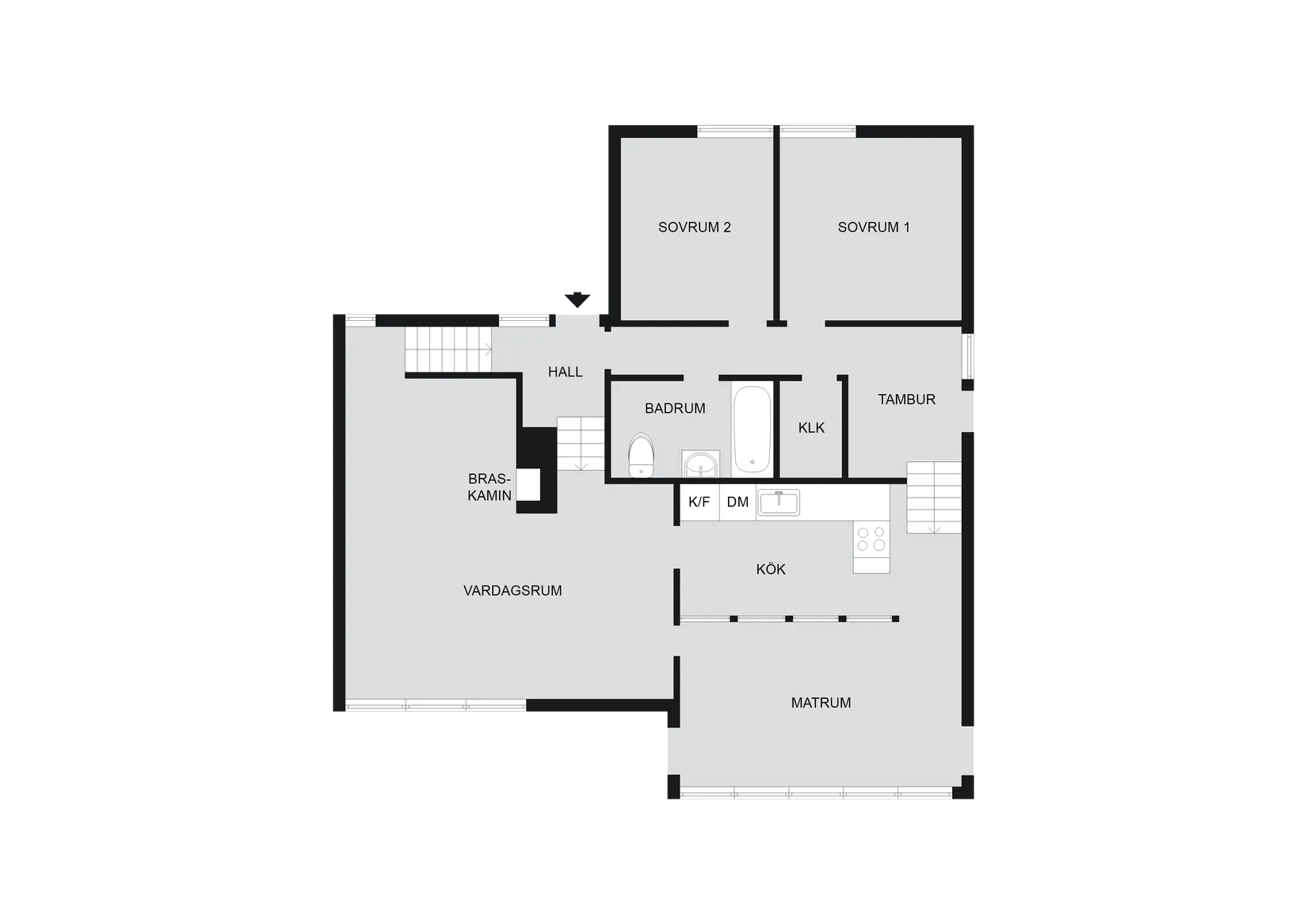 Villa, Skogsvägen 37, Lahäll, Täby