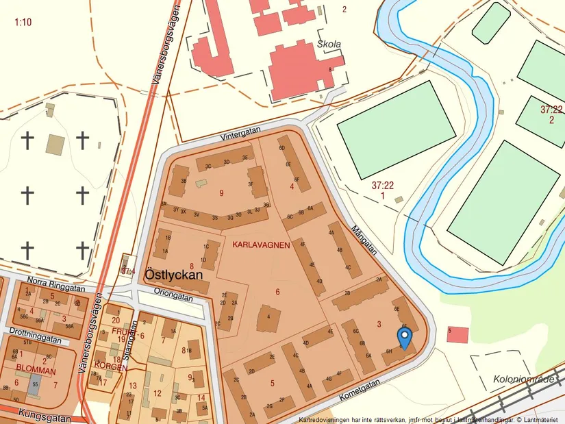 Bostadsrätt, Kometgatan 6G, Östlyckan, Alingsås