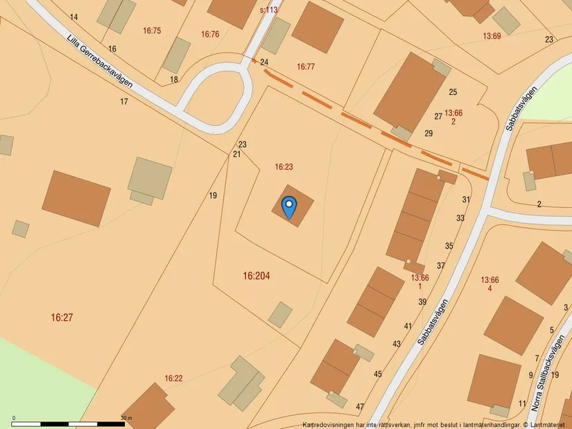Villa, Lilla Gerrebackavägen 23, Hisings Kärra, Göteborg