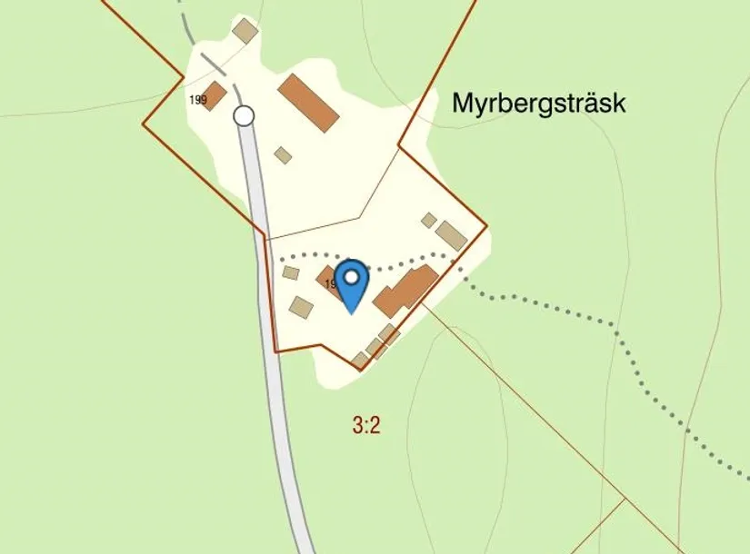 Villa, Myrbergsträsk 192, Myrbergsträsk, Kalix