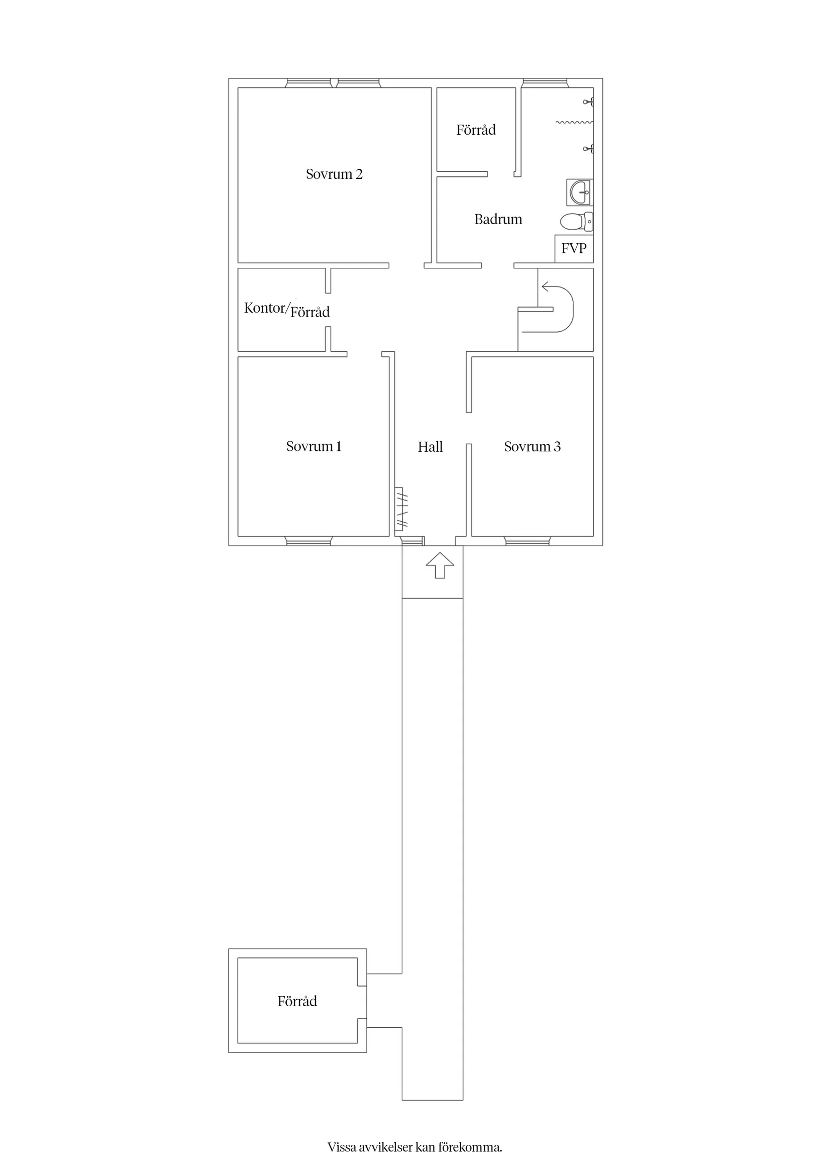 Villa, Radhus, Bodgatan 29, Bergsbyn, Skellefteå
