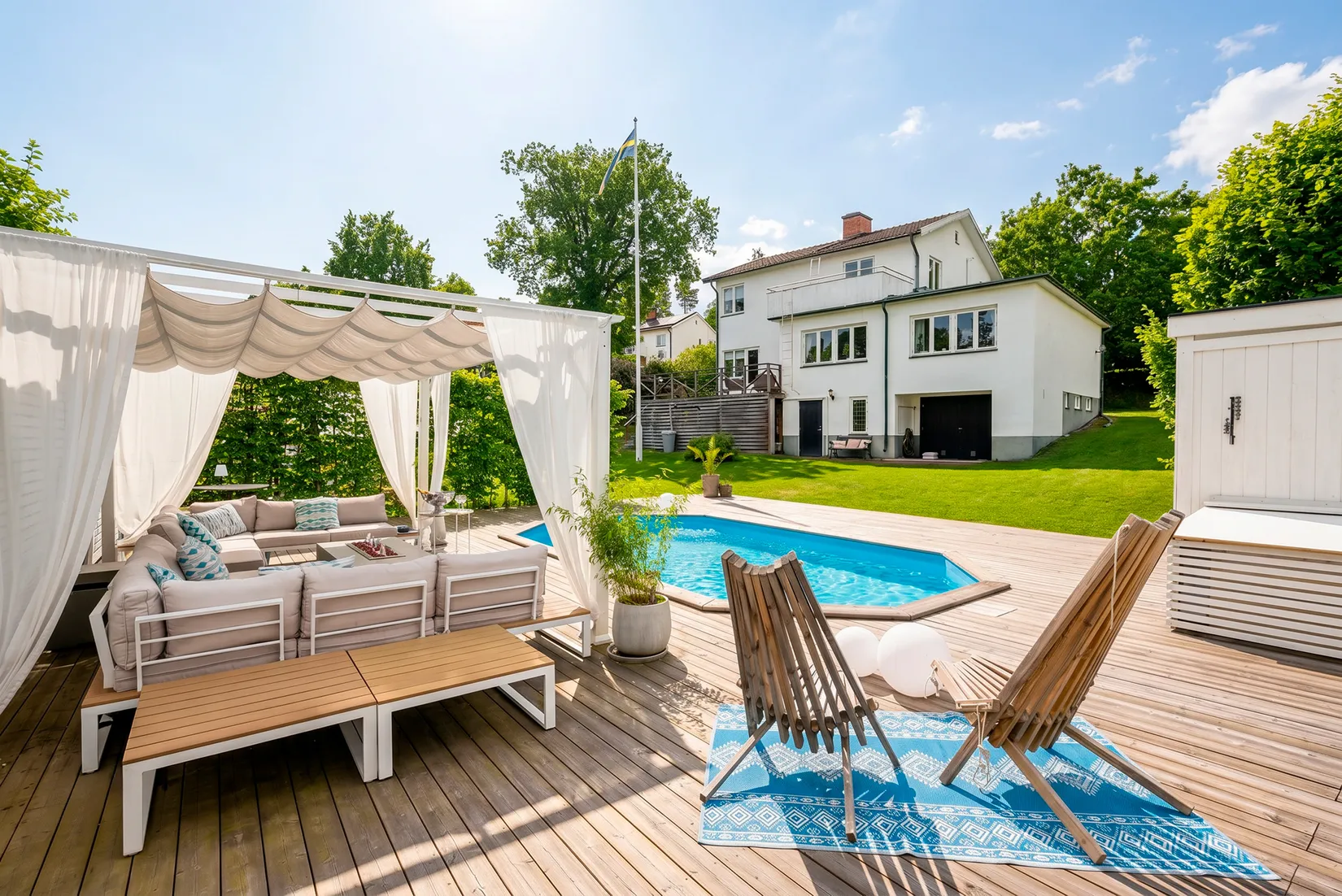 Villa, Lostigen 6, Solhem, Stockholm