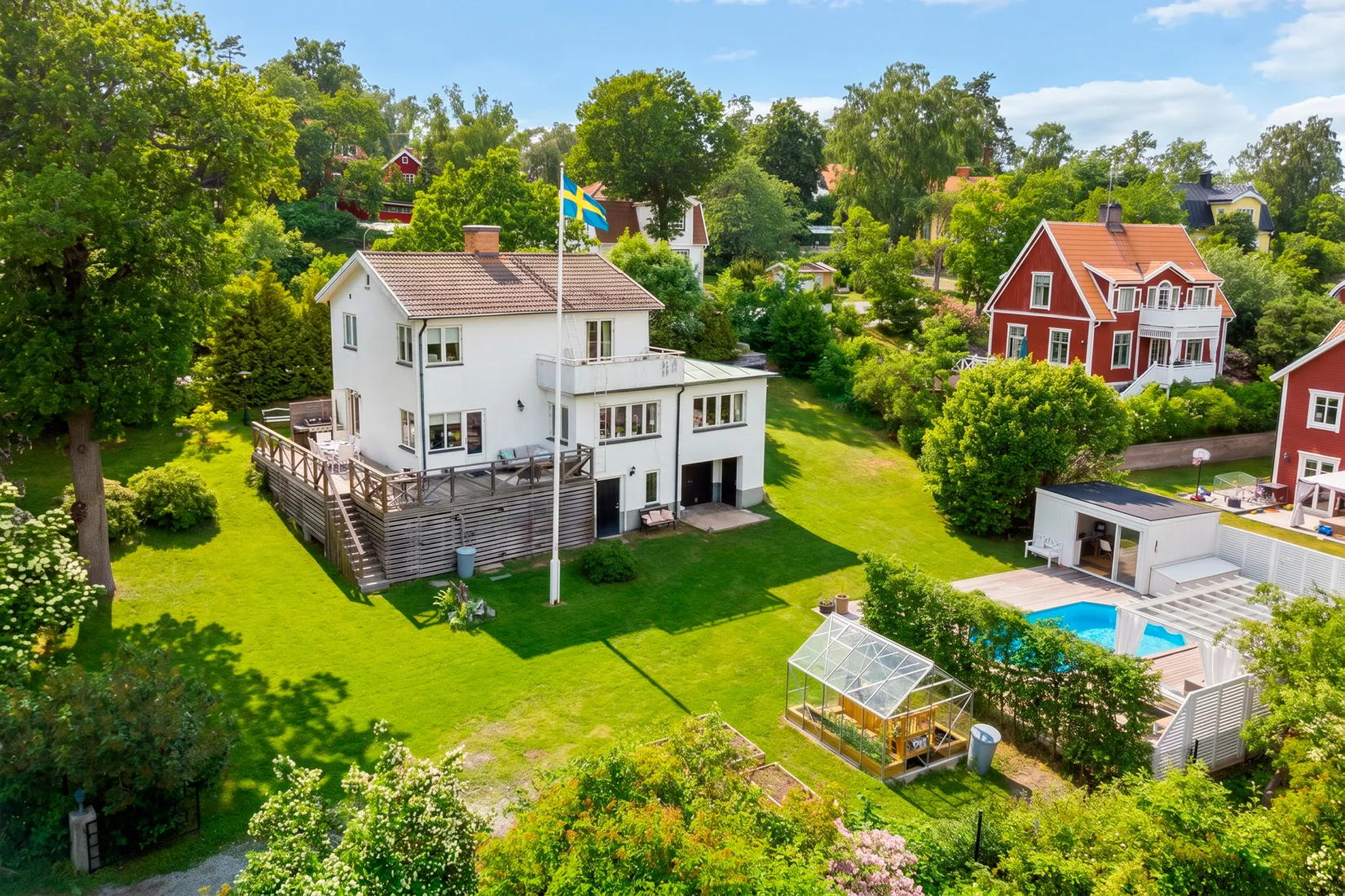 Villa, Lostigen 6, Solhem, Stockholm