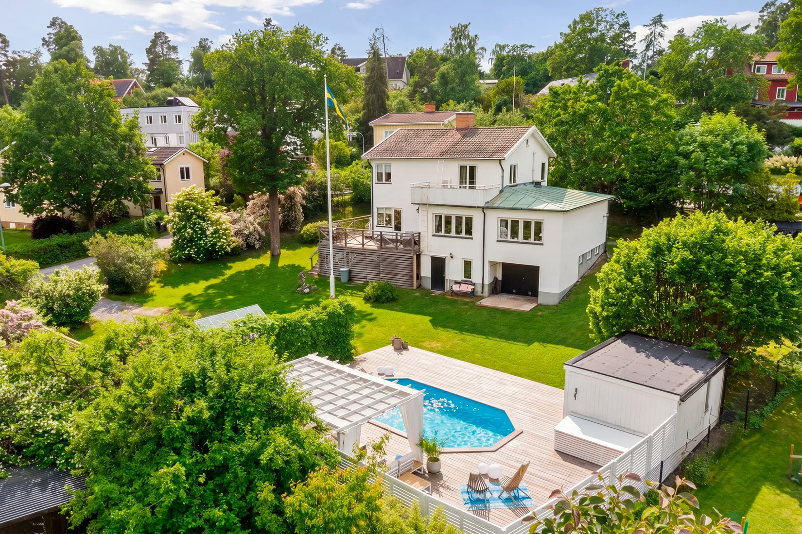 Villa, Lostigen 6, Solhem, Stockholm