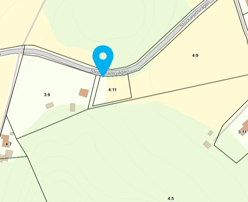 Tomt, Stockaredsvägen 144, Gällinge, Kungsbacka