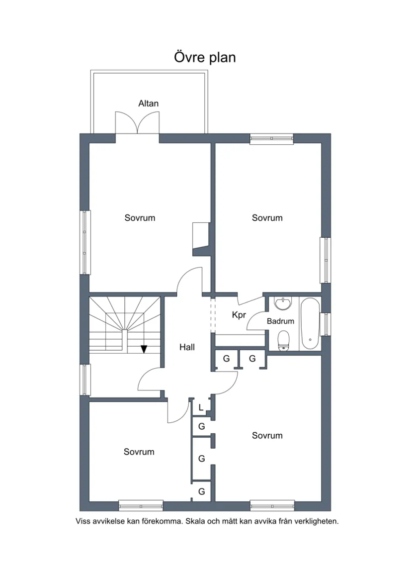 Villa, Prästvägen 22, Centralt, Malå