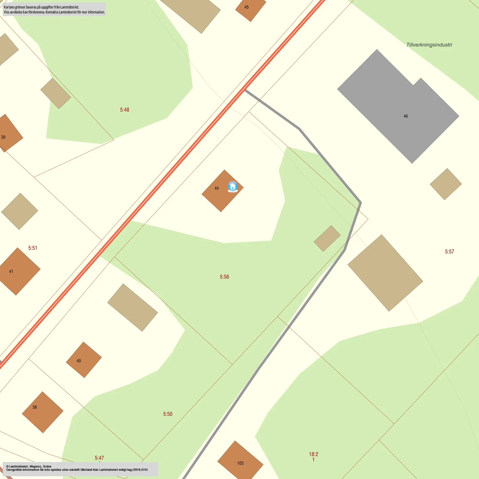 Villa, Lappvattnet 44, Lappvattnet, Skellefteå