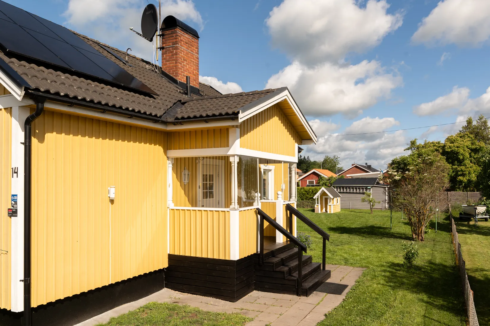 Villa, Bergsgatan 14, Vänsta, Hallstahammar