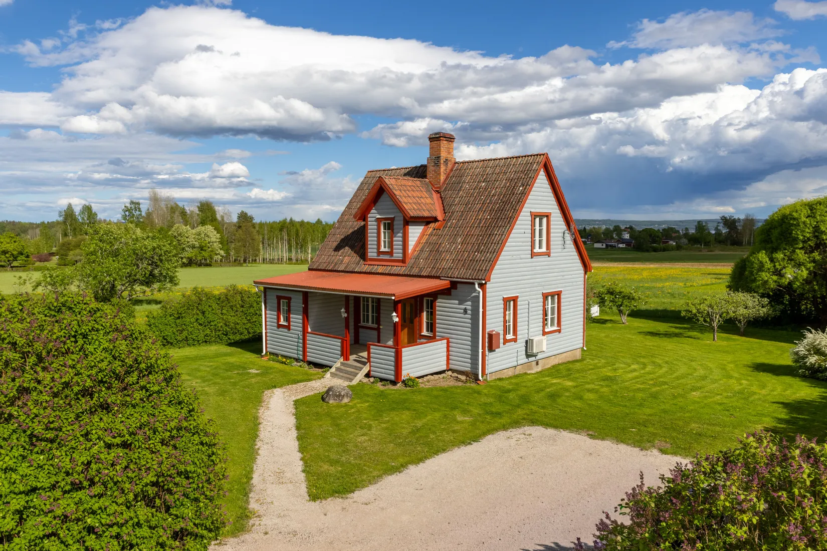 Villa, Kyrkvägen 4, Våmhus, Mora