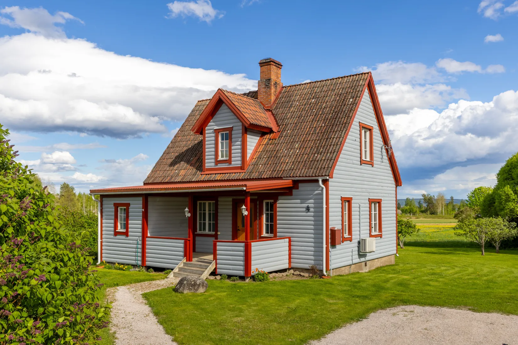 Villa, Kyrkvägen 4, Våmhus, Mora