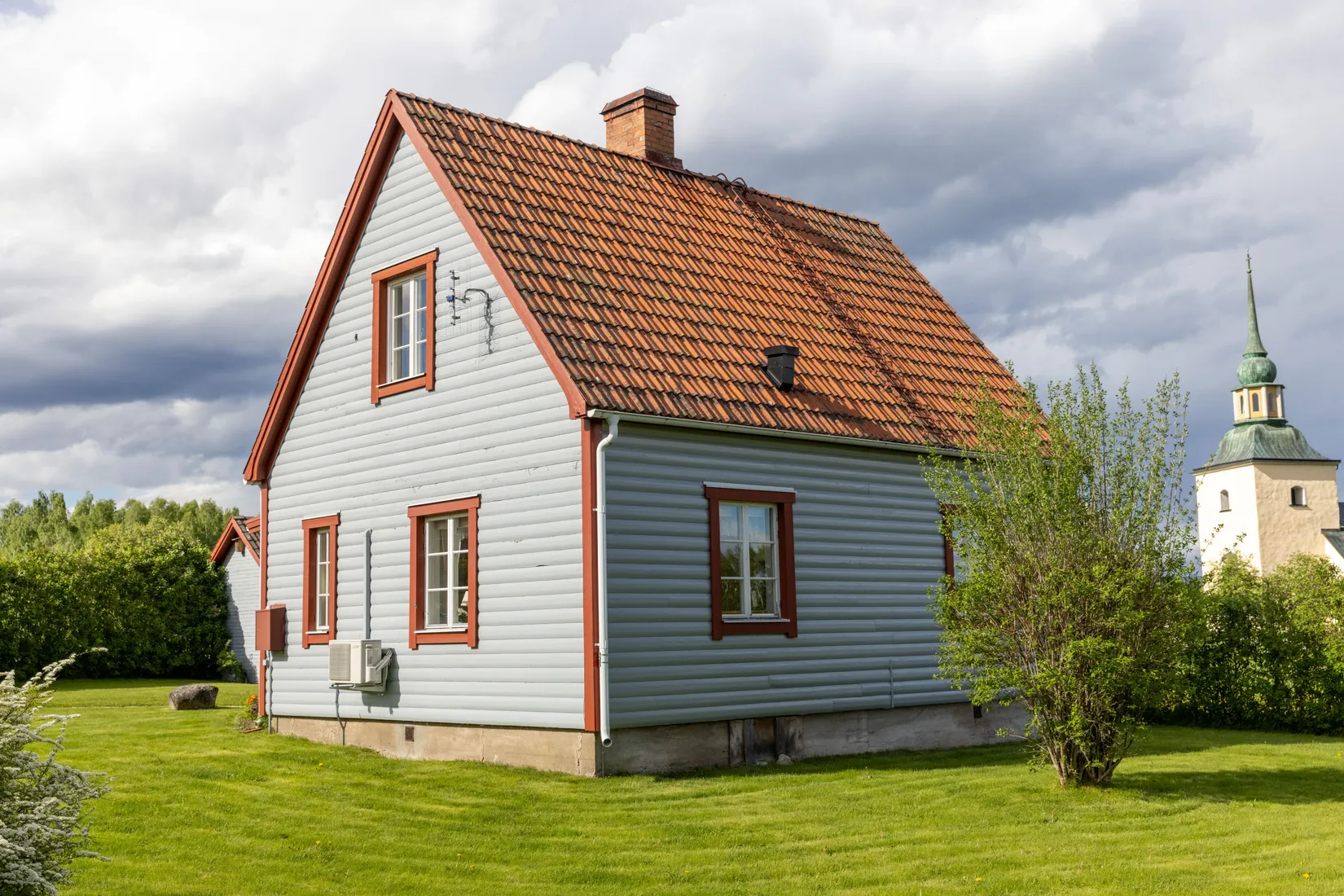 Villa, Kyrkvägen 4, Våmhus, Mora