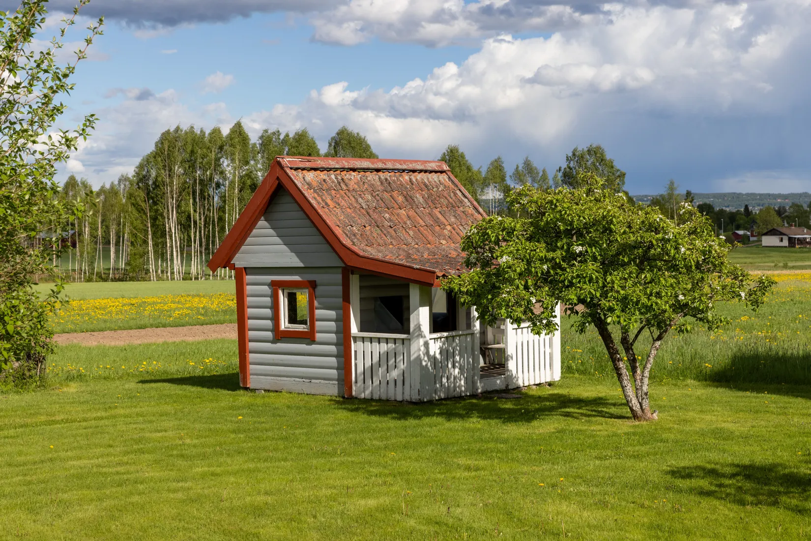 Villa, Kyrkvägen 4, Våmhus, Mora