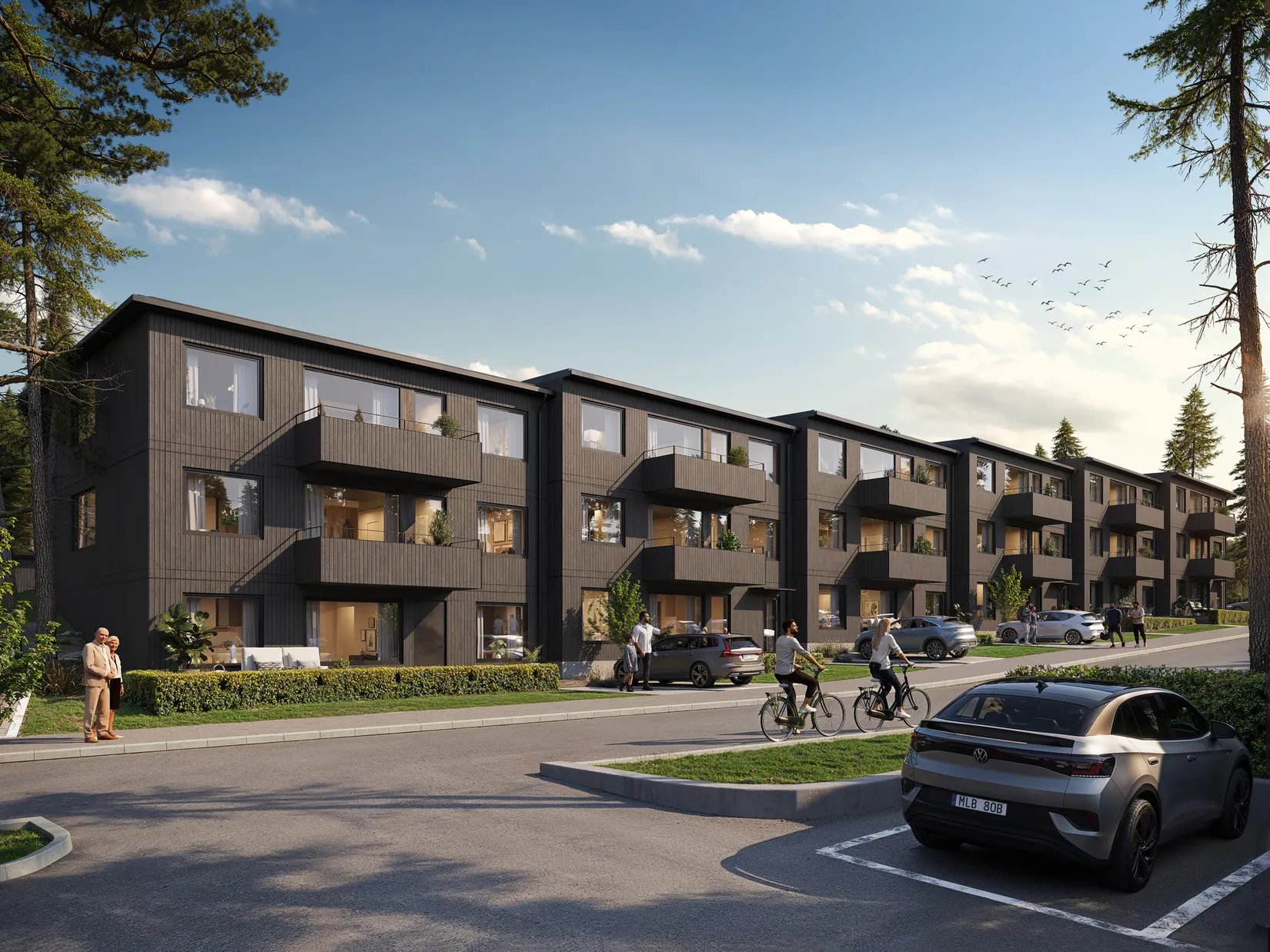 Bostadsrätt, Hällmarksvägen, Riksten, Botkyrka