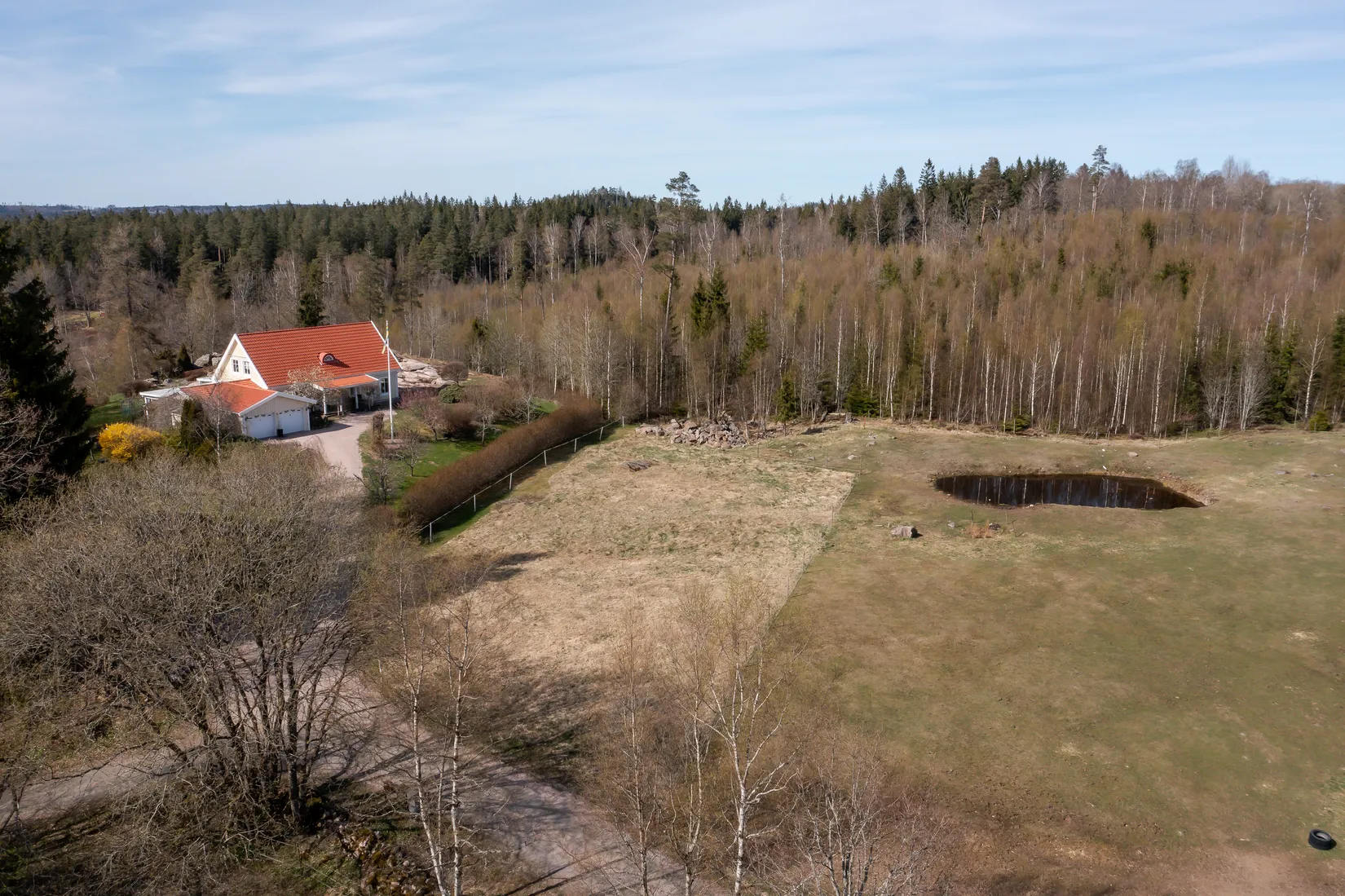Tomt, Jutabovägen 12, Brämhult, Borås
