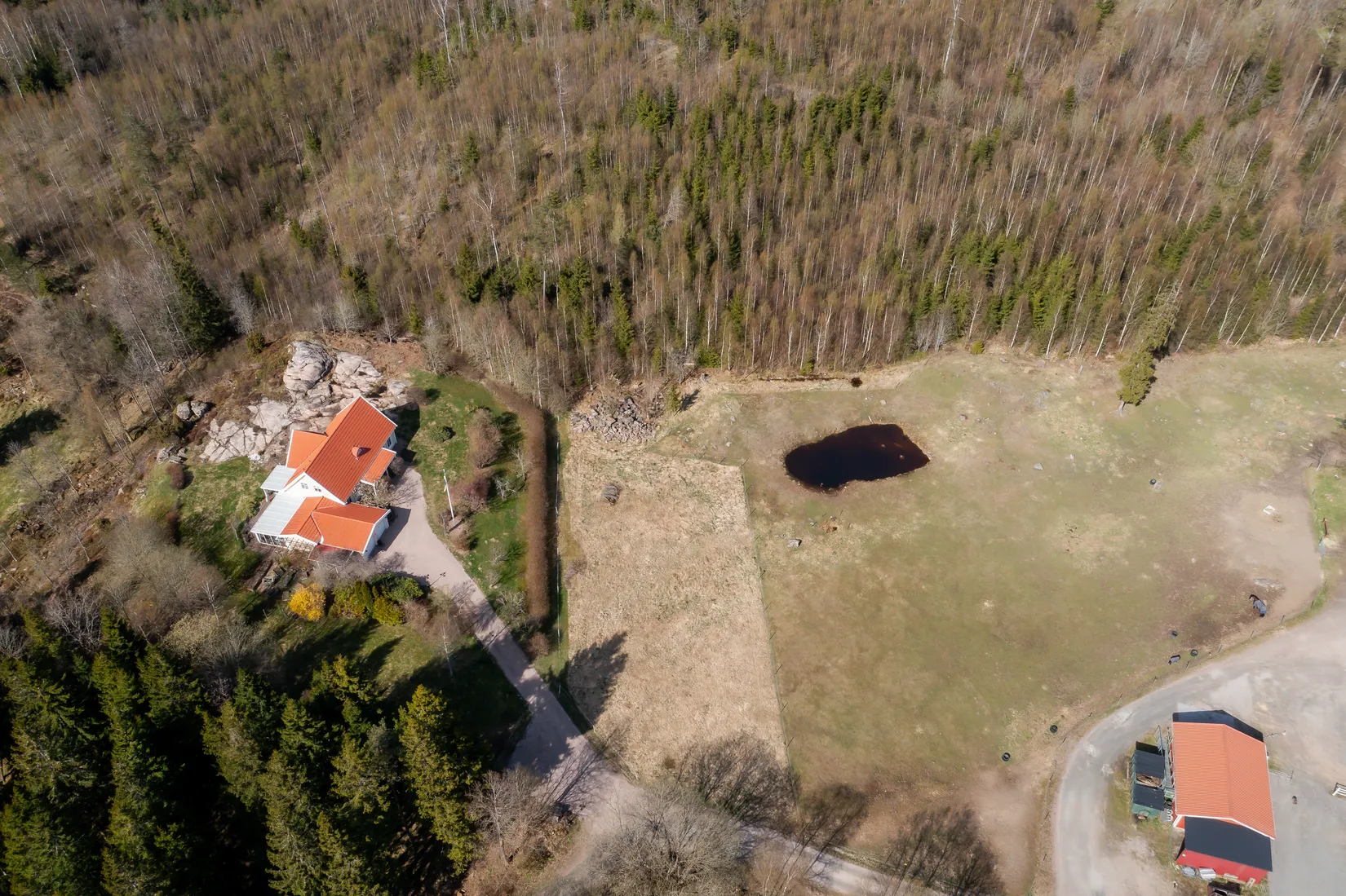 Tomt, Jutabovägen 12, Brämhult, Borås