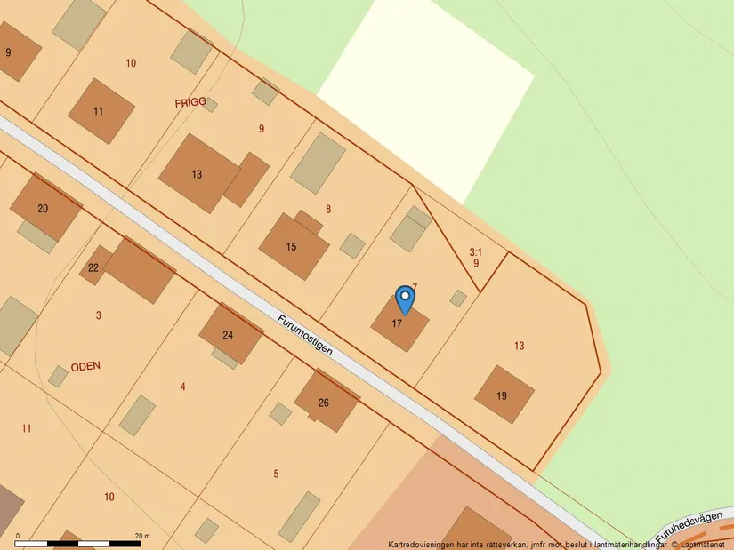 Villa, Furumostigen 17, Centrum, Kalix