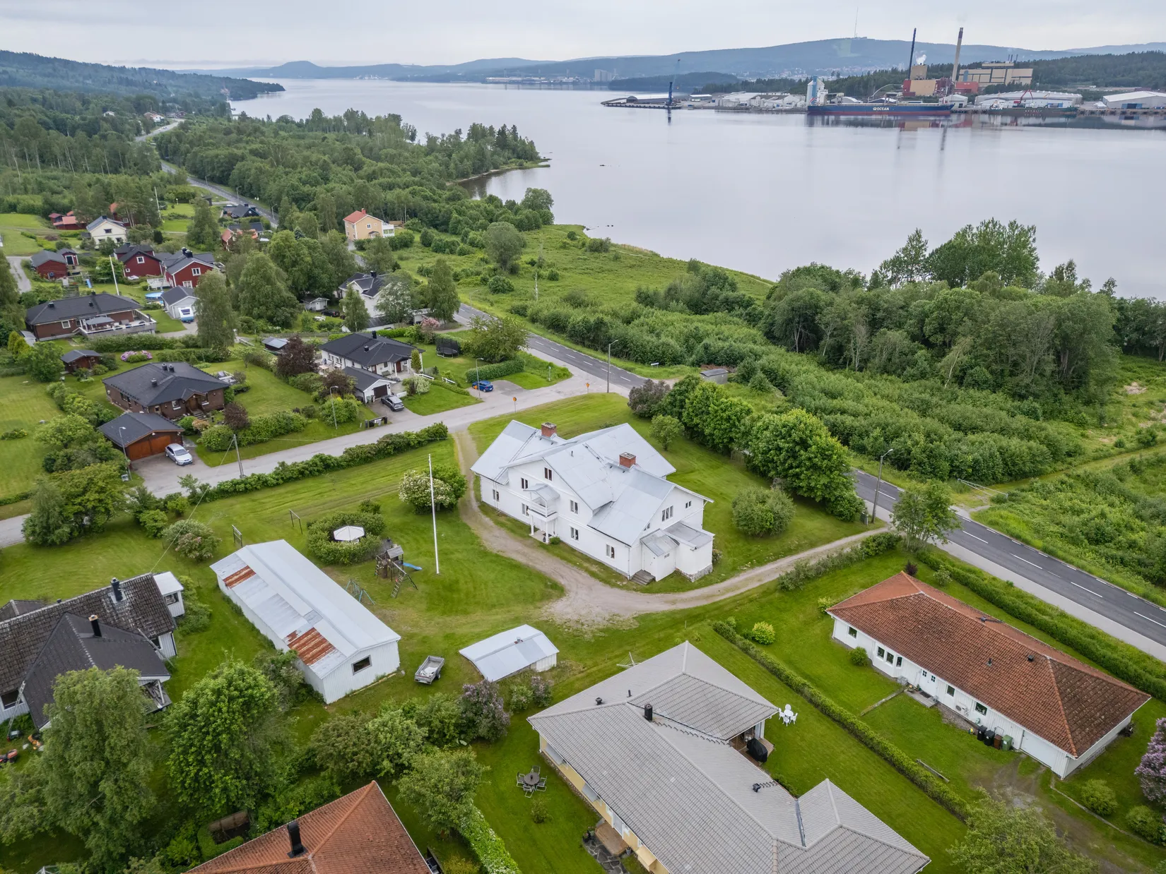 Villa, Dehlinsvägen 1, Alnö, Centralt, Sundsvall