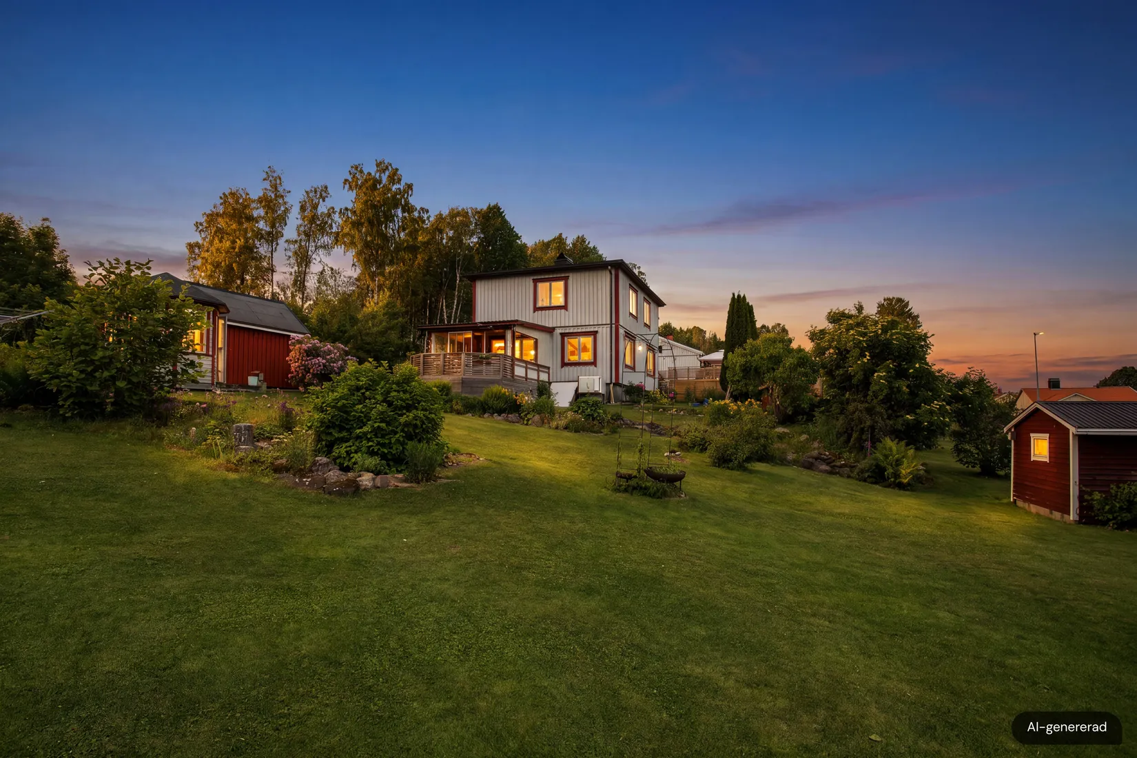 Villa, Desmeknoppvägen 3, Edsvalla, Karlstad