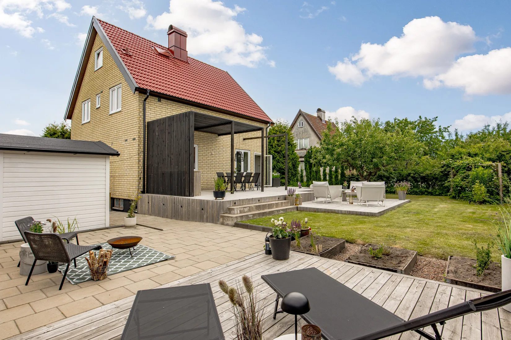 Villa, Wrangelsgatan 23, Furet, Halmstad