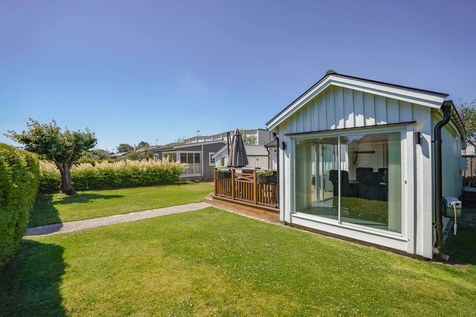 Fritidshus, Rosgatan 18, Fritidsområdet Västervall, Östra stranden, Halmstad