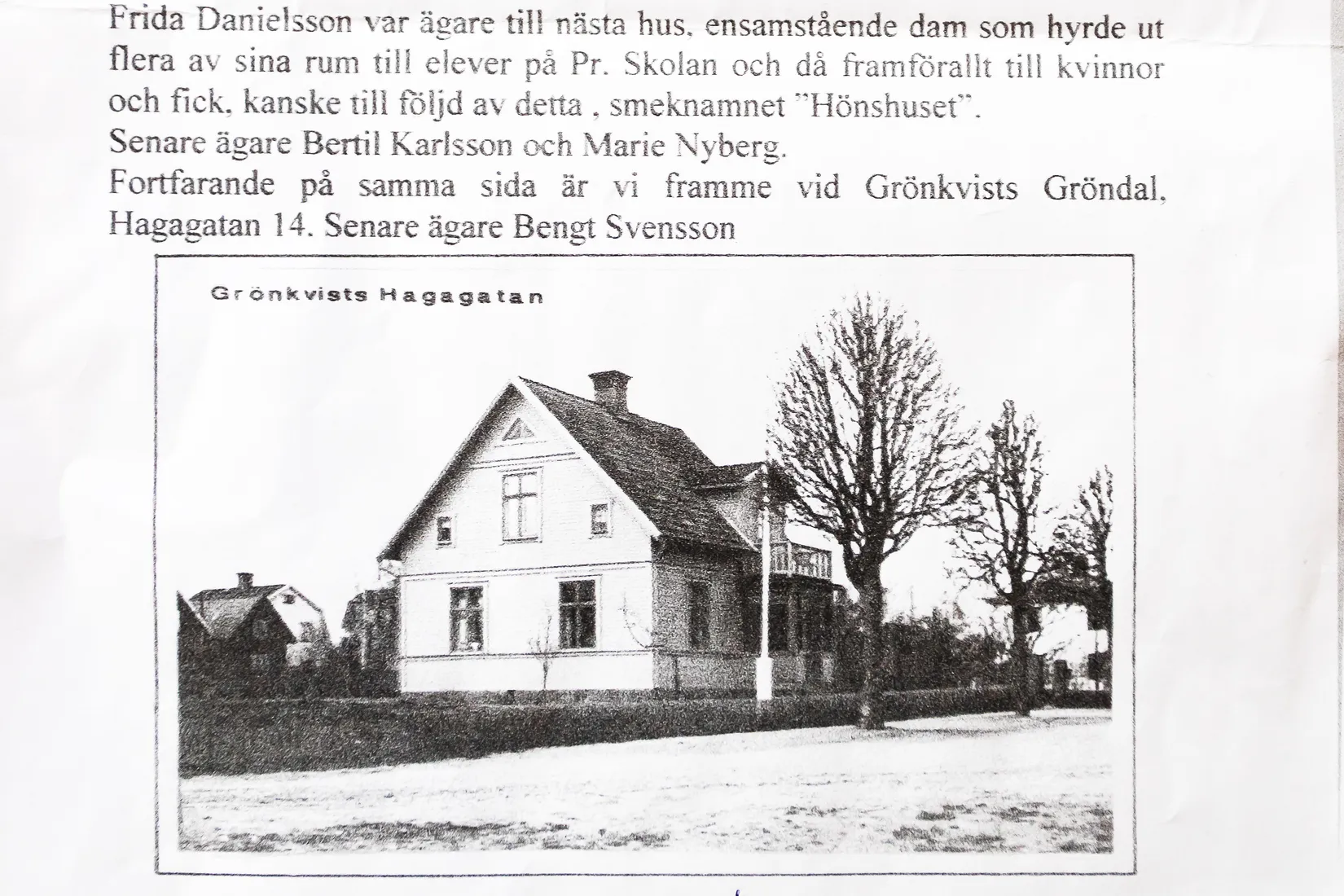 Villa, Hagagatan 14, Eksjö