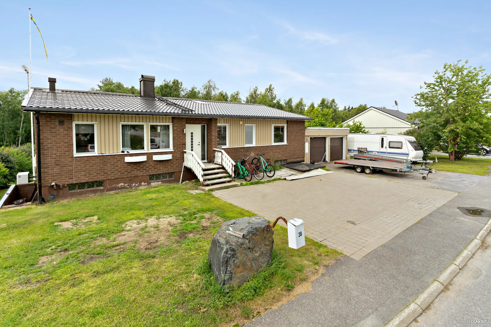 Villa, Ljustorpsvägen 38, Stenbäcken, Kalix