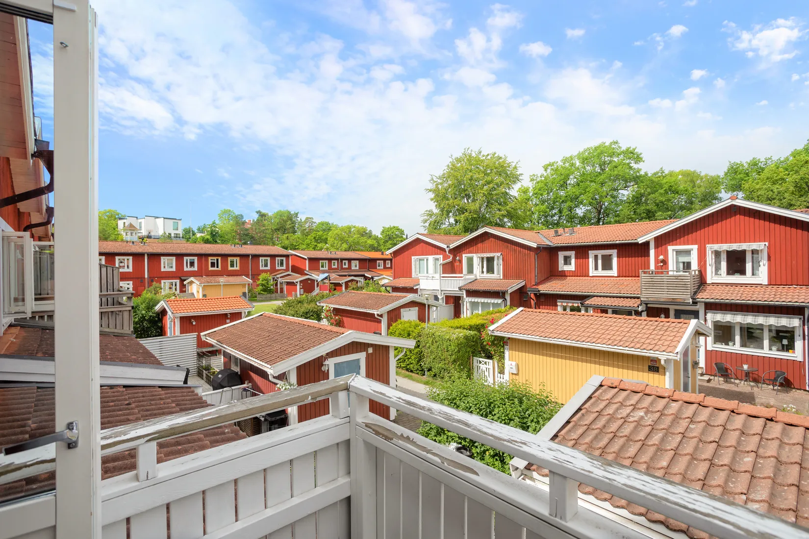 Villa, Radhus, Oxelbärsgränd 32, Hässelby Södra Villastad, Stockholm