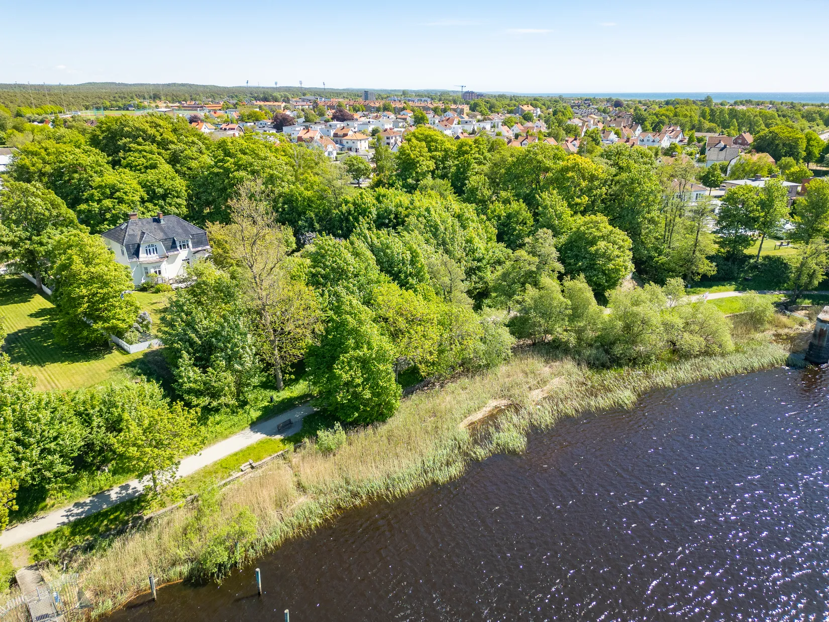 Villa, Strandvägen 11, Centrum, Falkenberg