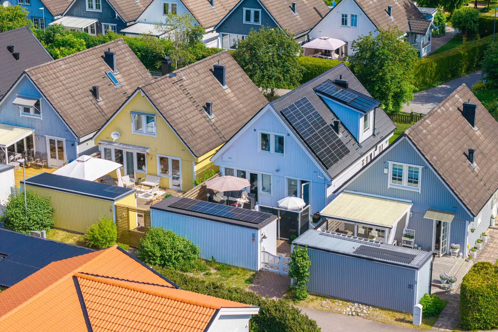 Radhus, Trollsländevägen 31, Fresta, Upplands Väsby