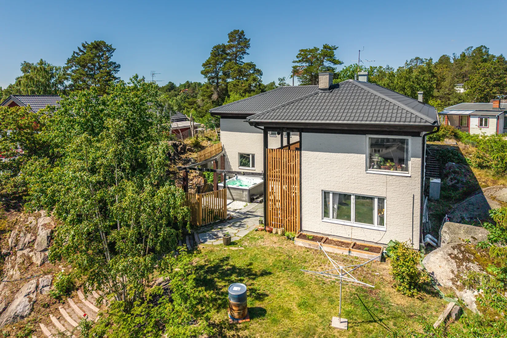 Villa, Granvägen 5, Fullersta, Huddinge