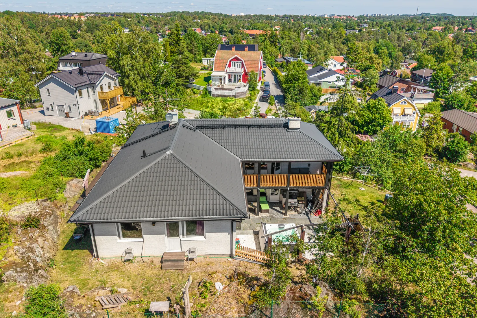 Villa, Granvägen 5, Fullersta, Huddinge