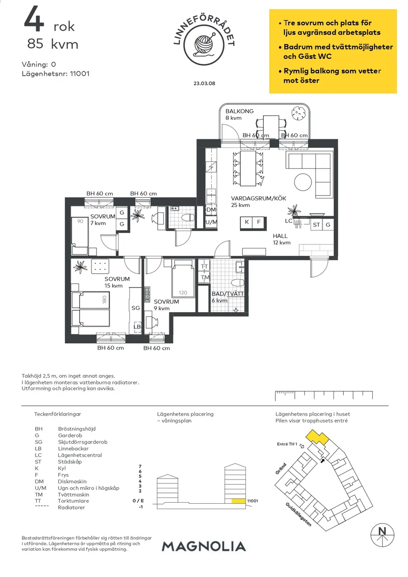 Bostadsrätt, Guldkällegatan 40, Göteborg