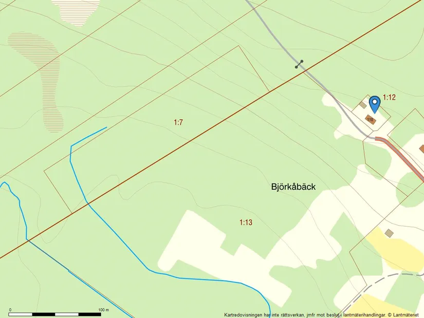 Fritidshus, Björkåbäck 110, Bjästa, Örnsköldsvik