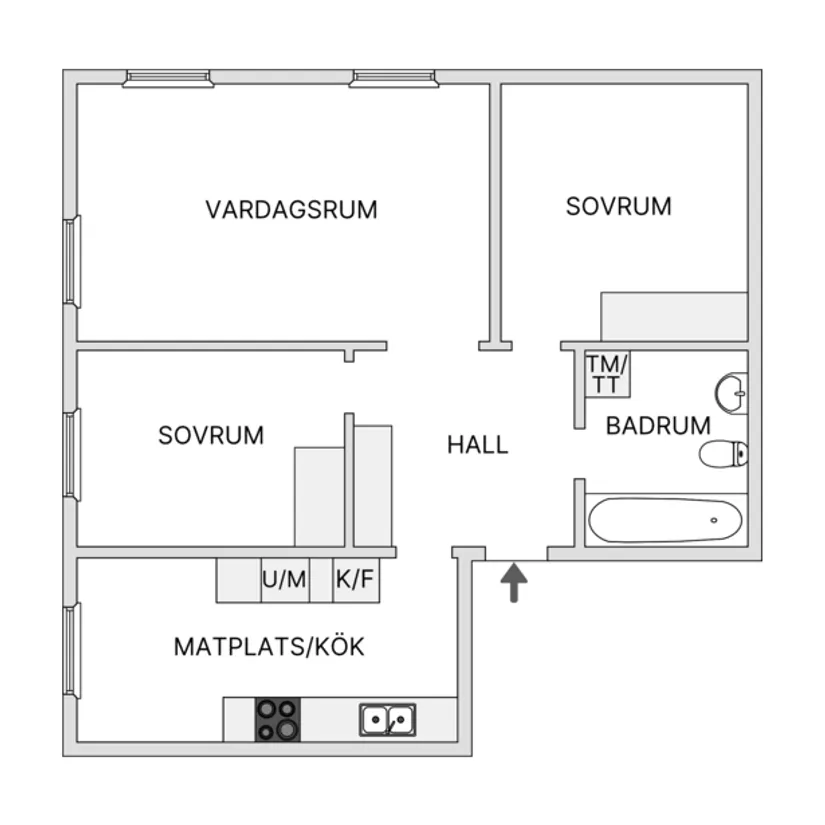 Bostadsrätt, Tjurbergsgatan 27B, Södermalm - Sofia, Stockholm