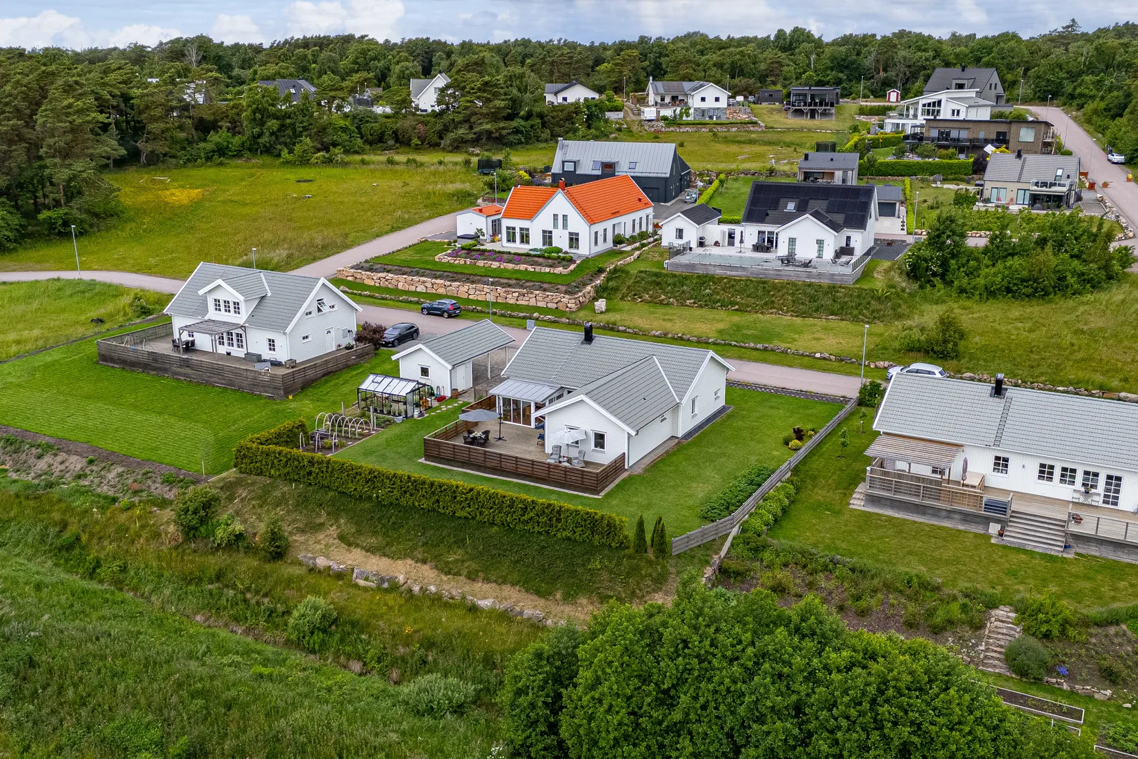 Villa, Sportvägen 4, Skrea/Mannabergs sydsluttning, Falkenberg