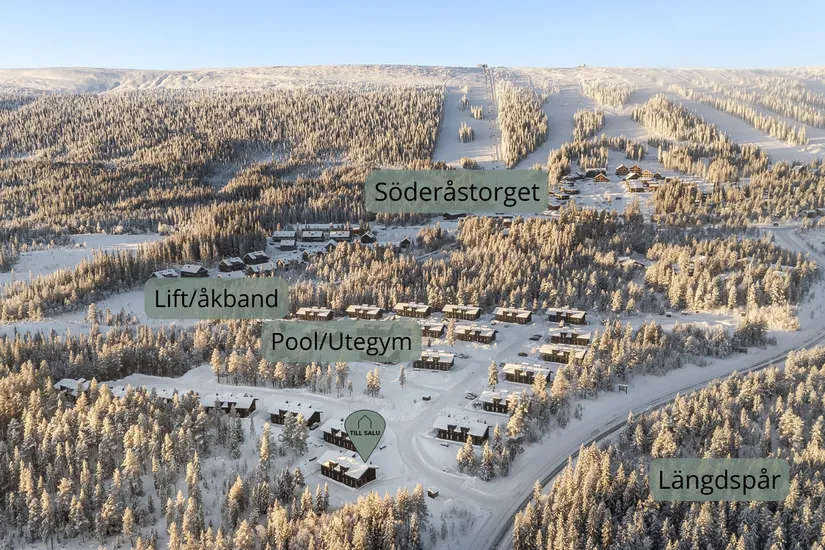 Bostadsrätt, Tjäderåsvägen 1A, Lindvallen, Malung-Sälen