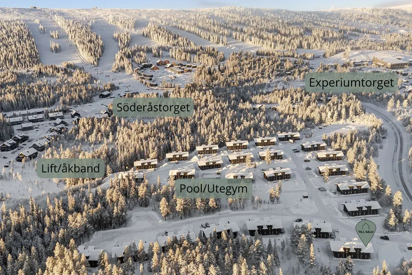 Bostadsrätt, Tjäderåsvägen 1A, Lindvallen, Malung-Sälen