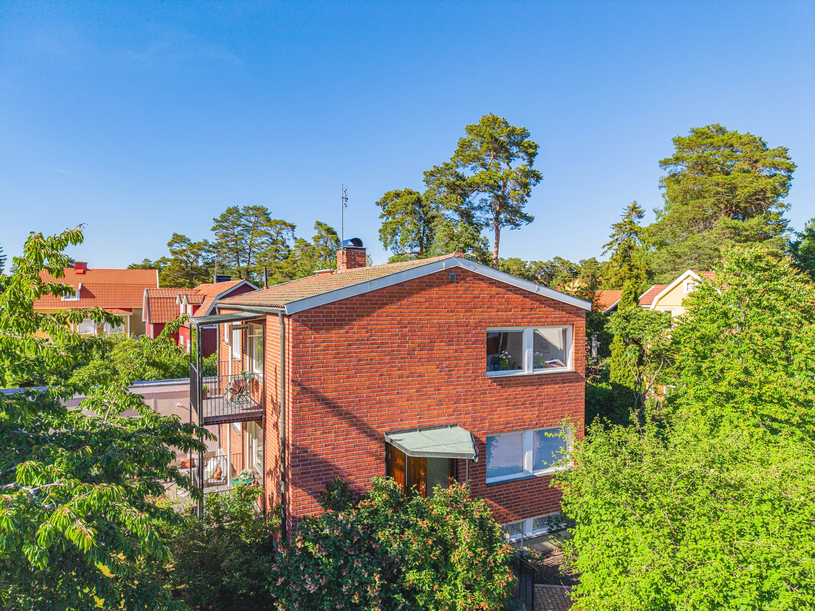 Villa, Radhus, Grönstensvägen 3A, Eriksberg, Uppsala