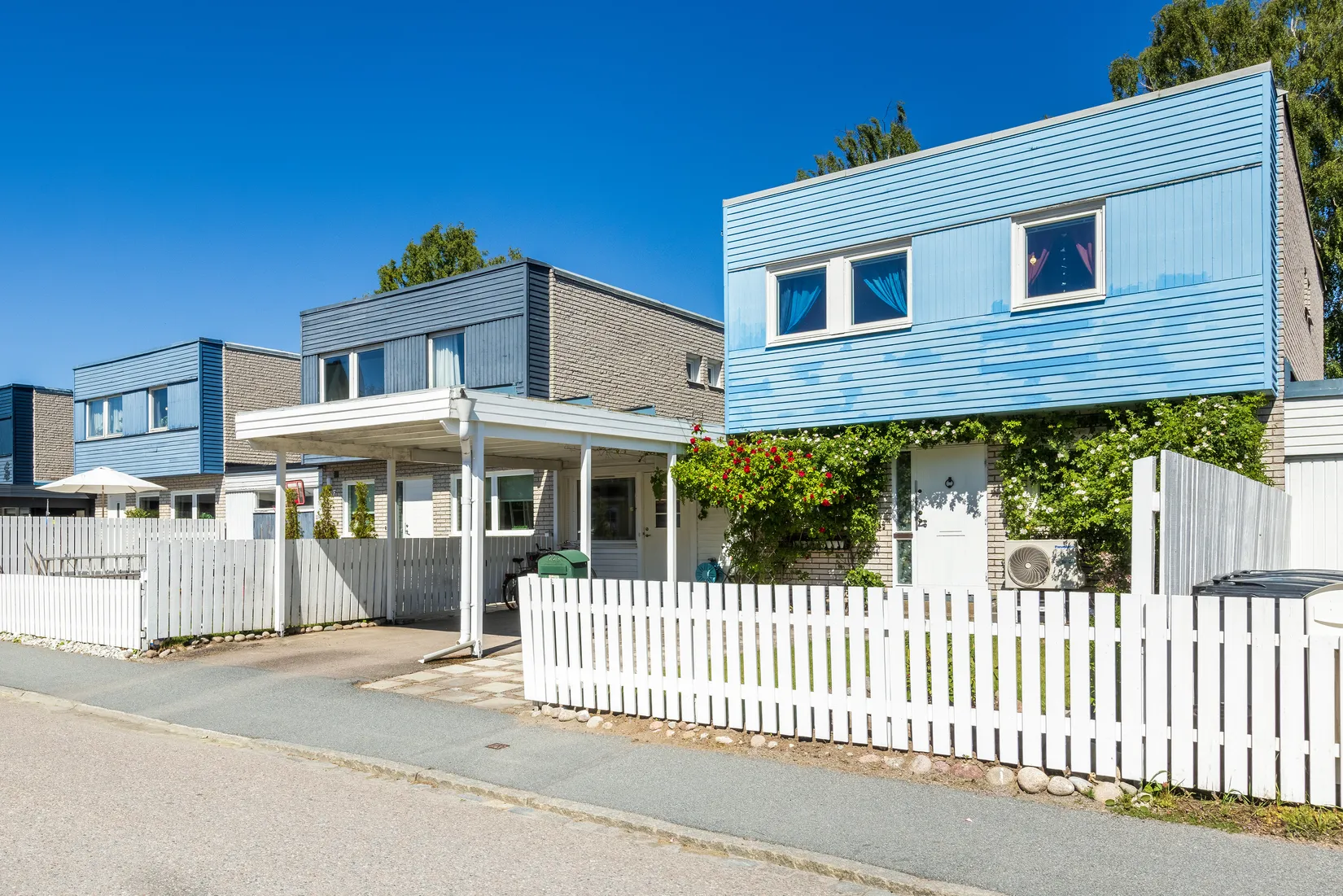 Villa, Radhus, Liljegatan 22A, Fålhagen, Uppsala