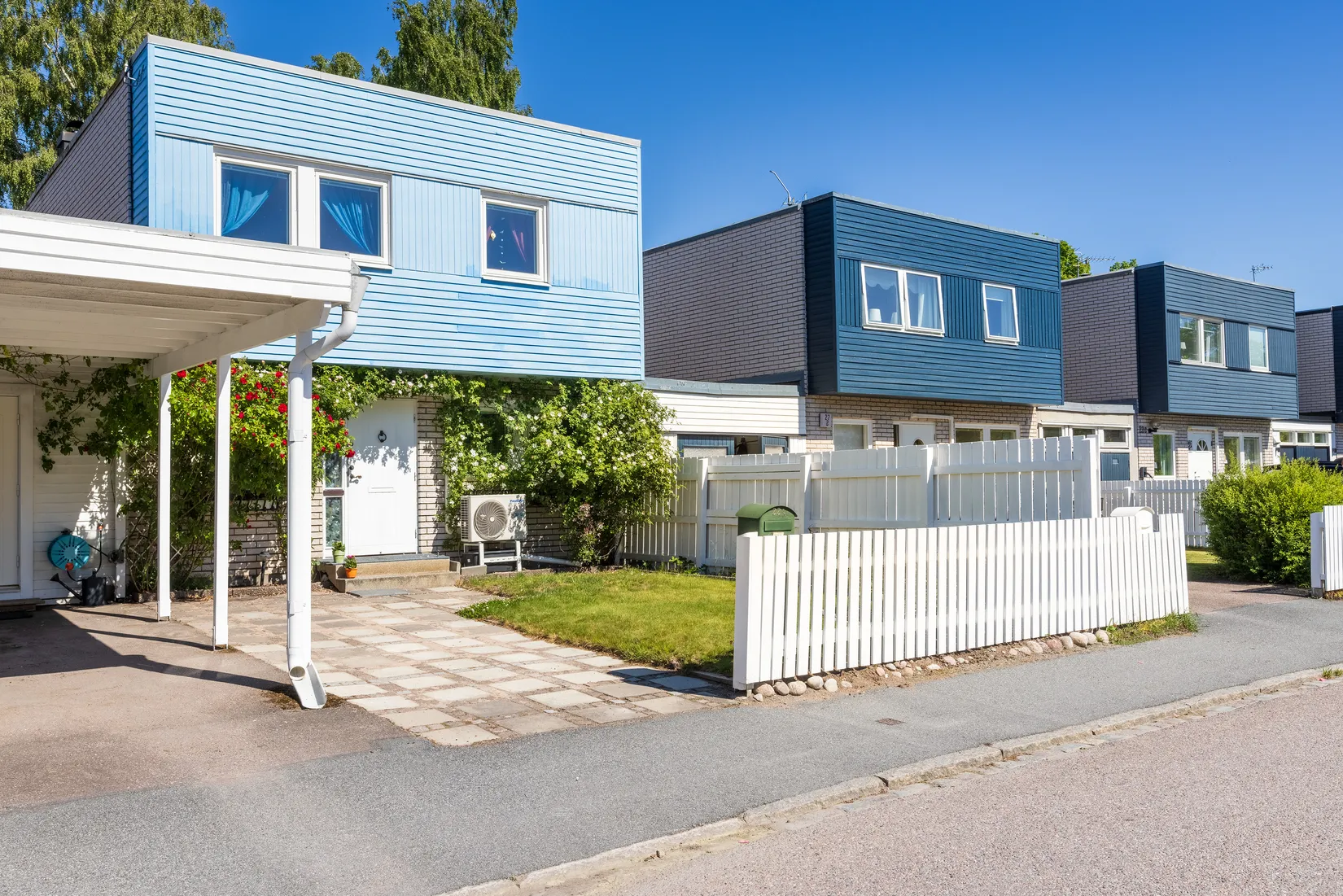 Villa, Radhus, Liljegatan 22A, Fålhagen, Uppsala