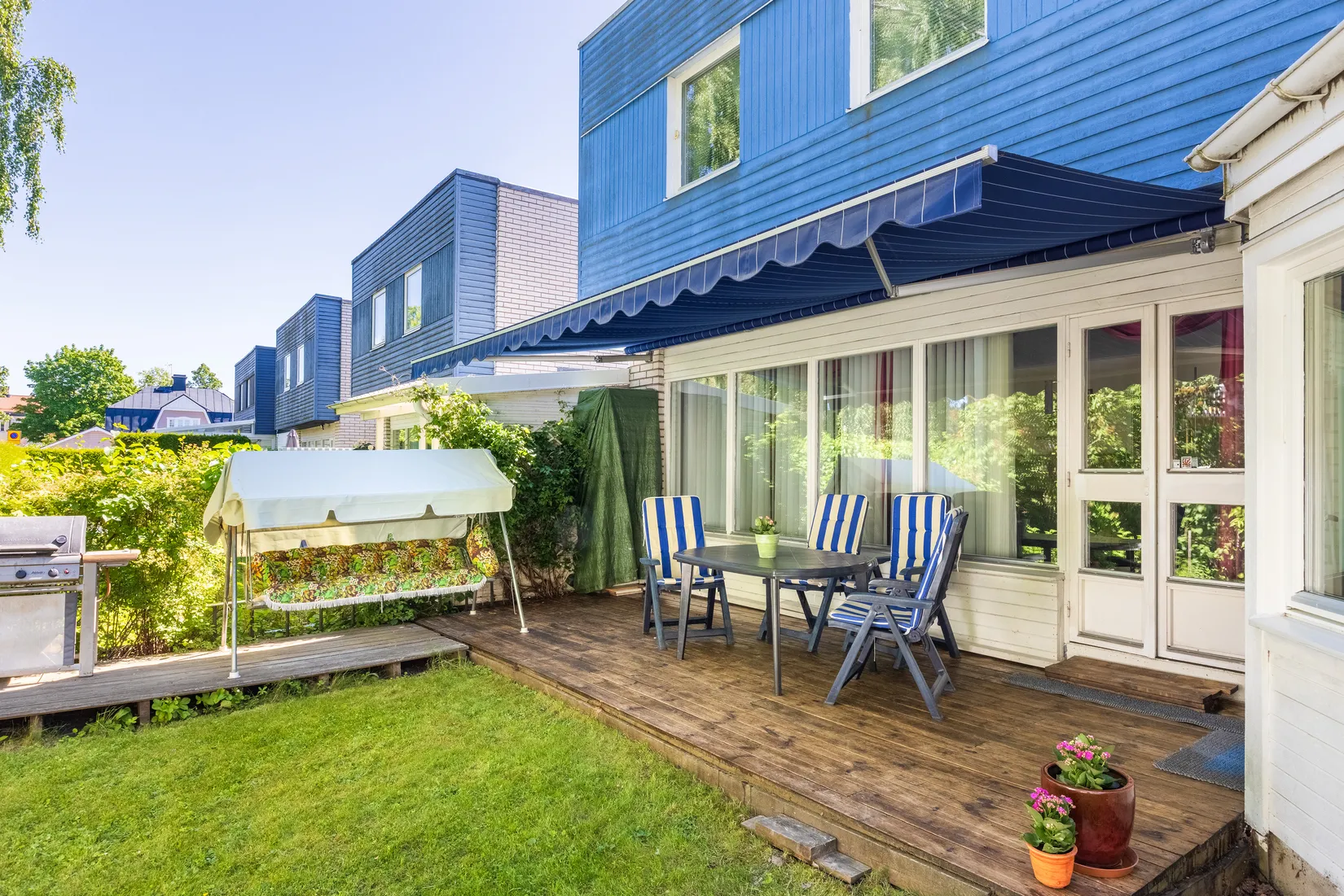 Villa, Radhus, Liljegatan 22A, Fålhagen, Uppsala