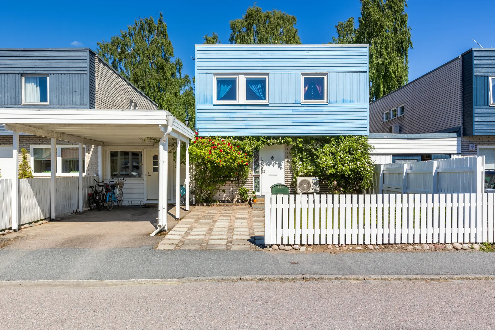 Villa, Radhus, Liljegatan 22A, Fålhagen, Uppsala