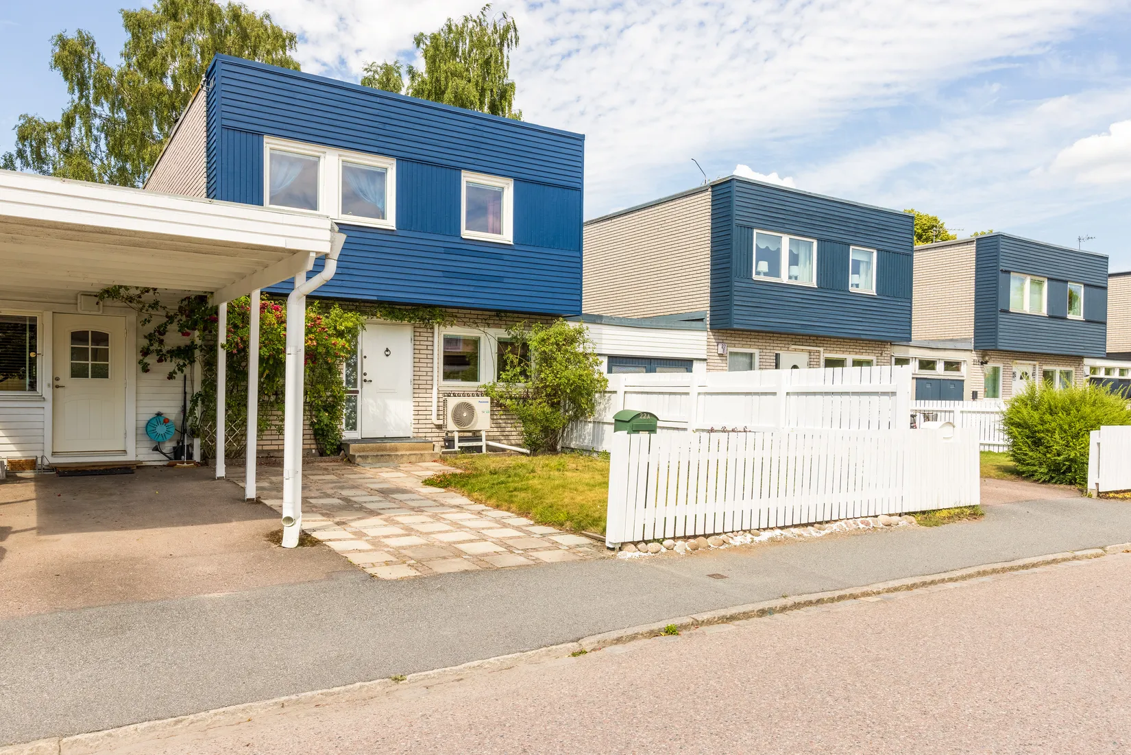 Radhus, Liljegatan 22A, Fålhagen, Uppsala