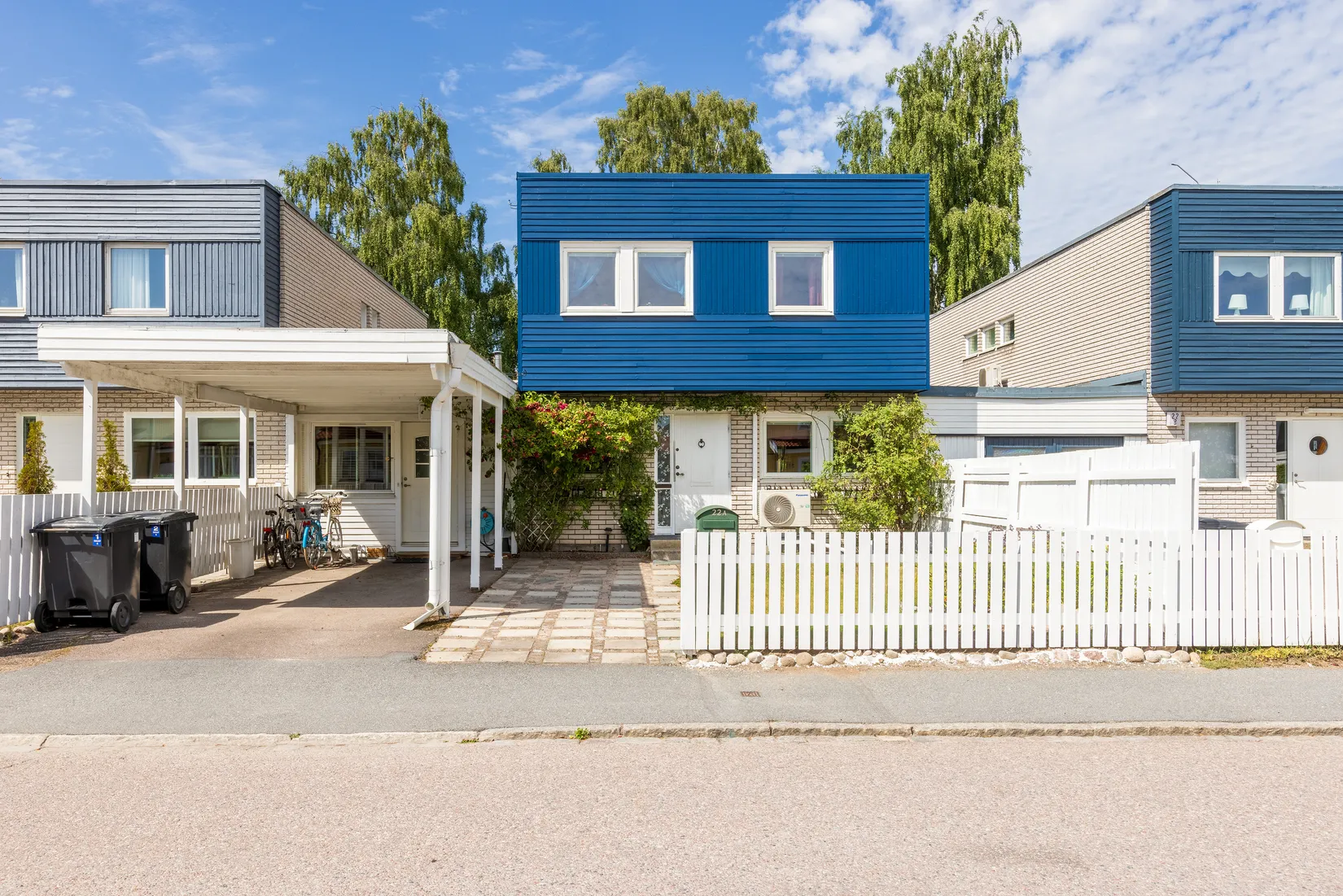 Radhus, Liljegatan 22A, Fålhagen, Uppsala