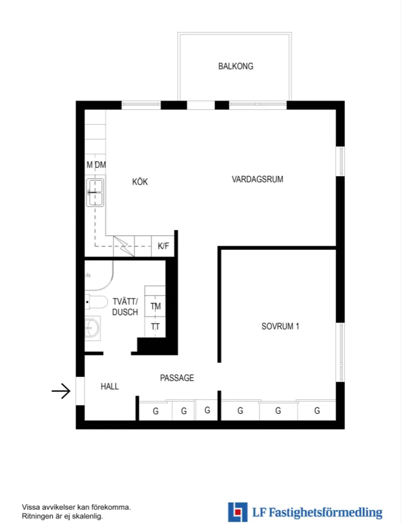 Bostadsrätt, Fridensborgsvägen 161, Järvastaden, Solna