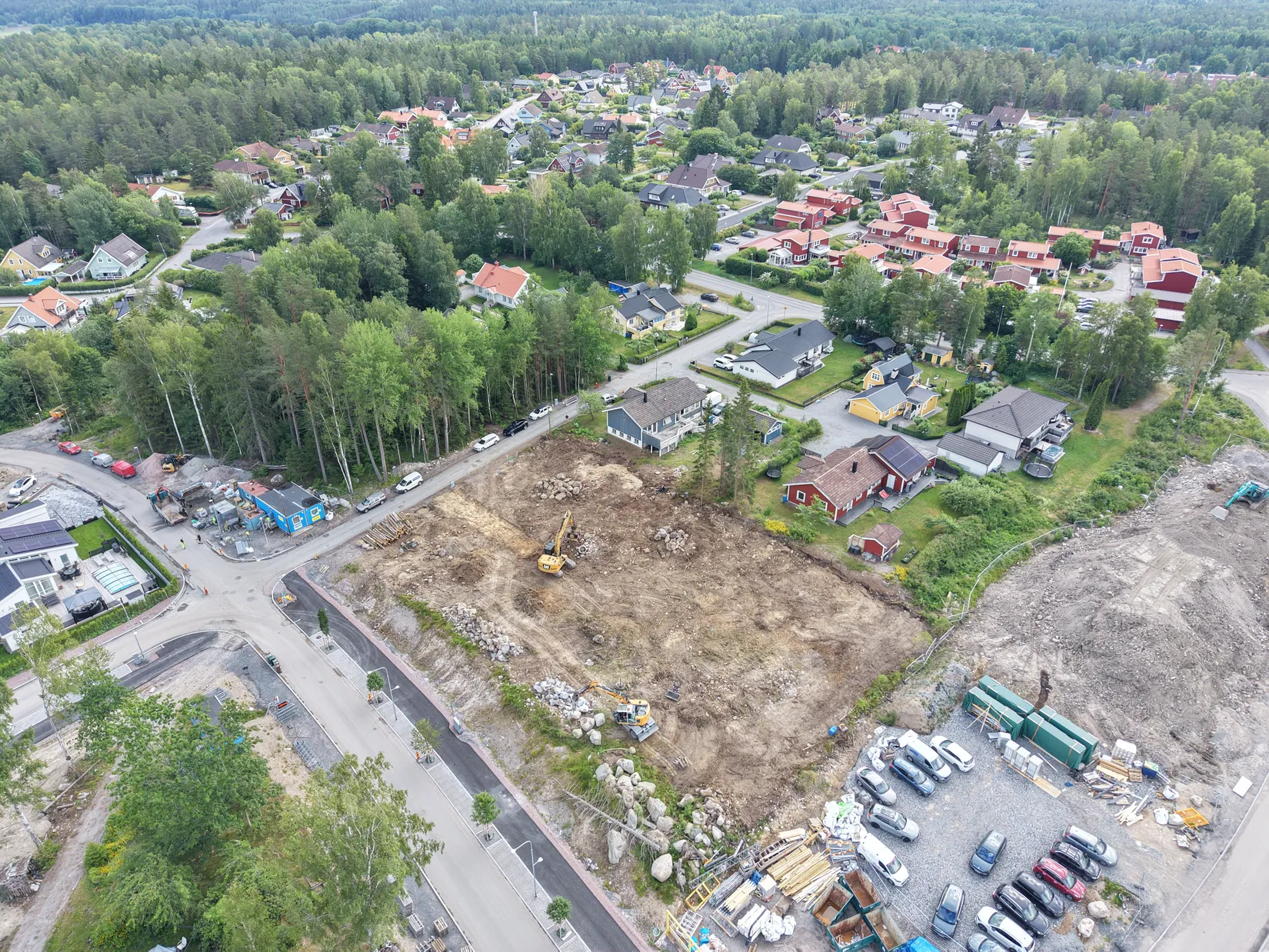 Tomt, Nyponvägen 9, Ormsta, Vallentuna