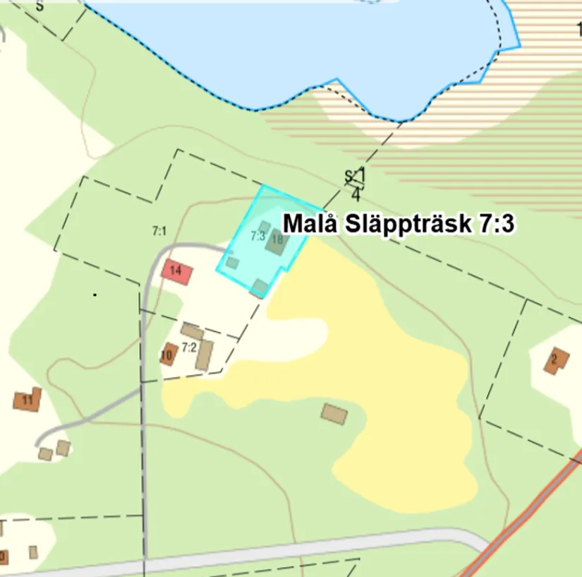 Villa, Släppträsk 18, Malå